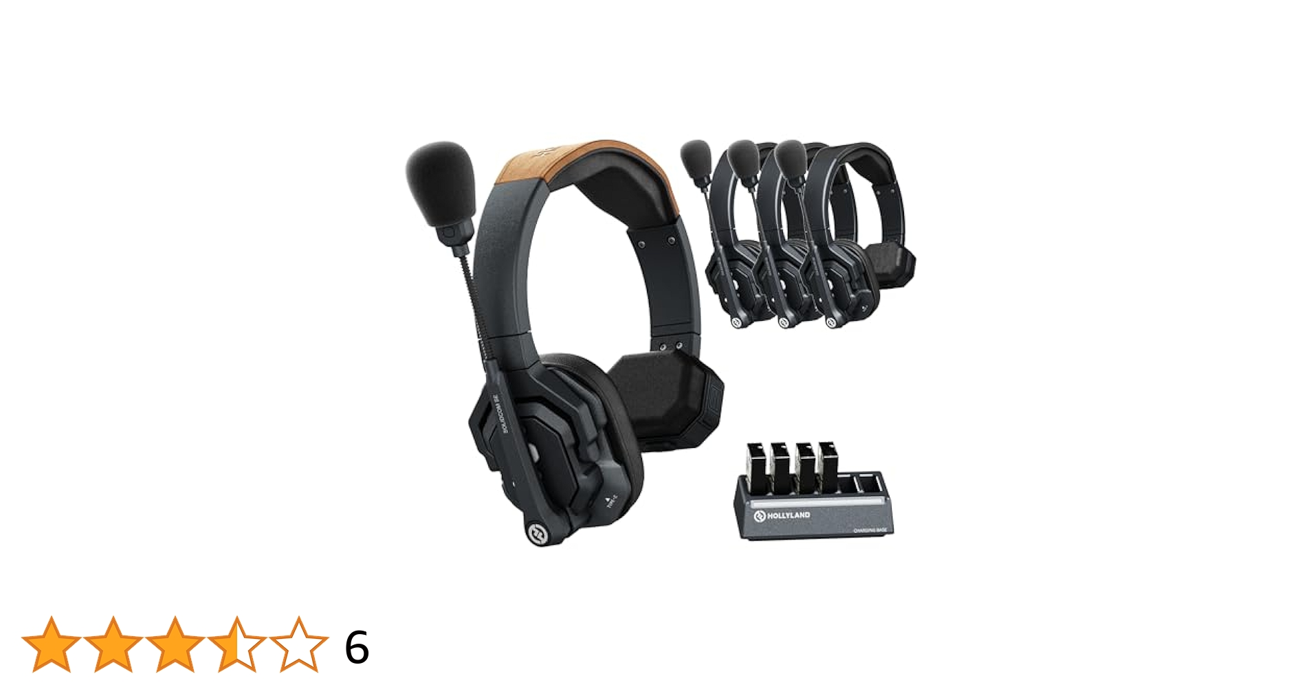 Hollyland Solidcom SE-4S　ワイヤレスインカム４人用 Hollyland Solidcom SE Pro-4S (4人用/ワイヤレスインカム/1.
